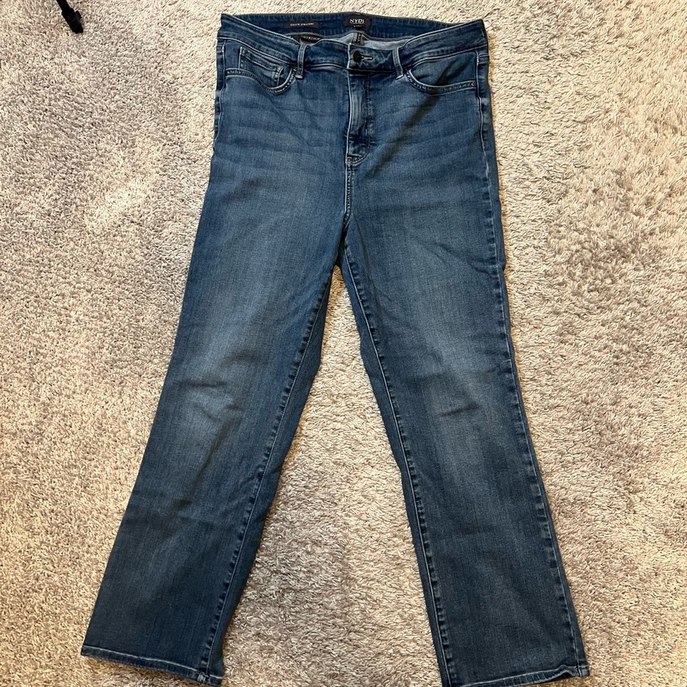 NYDJ Callie Straight Leg Jeans- Sure Stretch, Lift x Tuck, dress up or casual